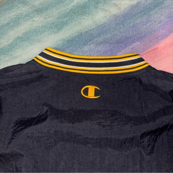 Vintage Champion NFL Pro Line Pittsburgh Steelers Pullover Wind Breaker size M - Picture 6 of 10